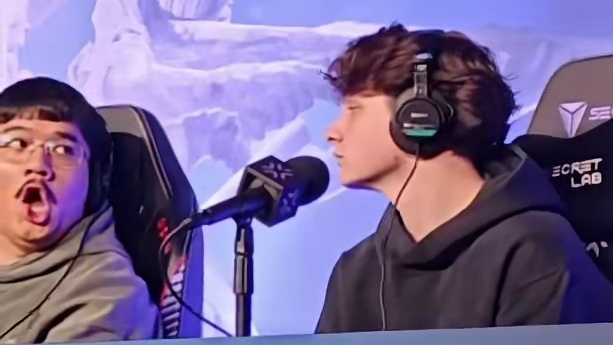 G2 trent赛后群访开小差合集
不回答问题的时候仗着直播镜头拍不到就疯狂搞事，有没有想过现场其实