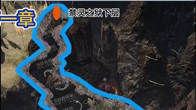 流放剧情开荒流程一图流，1-3章 #流放之路 #流放之路开荒 #流放之路萌新 #游戏攻略