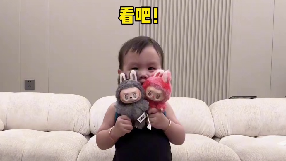 没更新的日子在抢labubu #labubu #卡子哥的日常 #拉布布