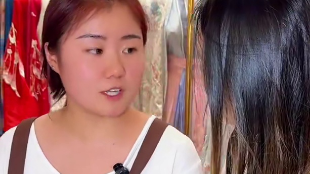 来西安做汉服妆造真的可以试试这家！！ #长安汉服嘉年华 #汉服妆造 #西安汉服 #遛娃好去处  #甜