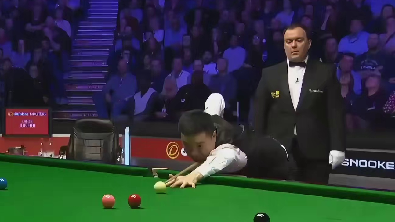 丁俊晖生涯最搞笑的147，火箭一秒笑成憨豆，心甘情愿成为背景板(3)