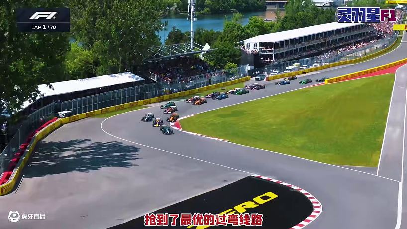 F1 2025 加拿大大獎賽 正賽精彩集錦 F1#F1 #f1賽車 #加拿大大獎賽