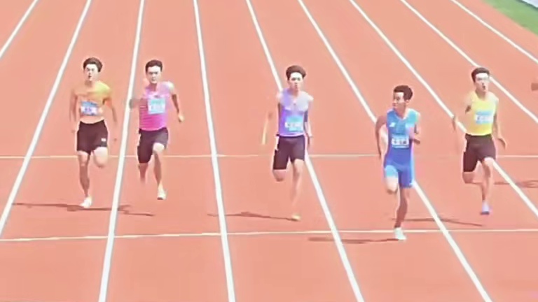 陈佳鹏2025年国内百米赛季状态的蜕变，从最初的10秒52无缘半决赛～10秒27接近巅峰！#田径 #