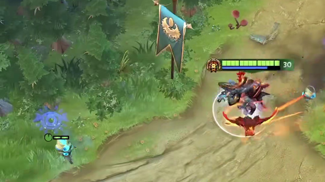 小骷髅吃眼儿？ #dota2 #游戏小技巧