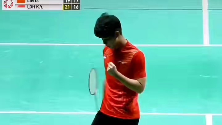 一代新人换旧人，谁人末期新人换#体育精神 #林丹#骆建佑 #羽毛球精彩片段