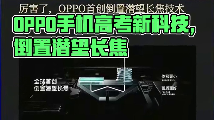 OPPO手机黑科技上了高考试卷～#OPPO#倒置潜望长焦#高考#高考物理  #OPPOFindX8U