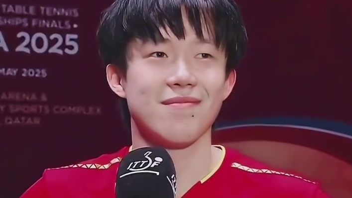 恭喜“复仇者联盟”王楚钦创造历史