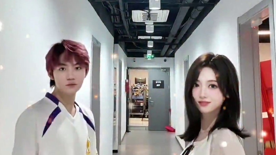 视频中有2个人都染了头发 #kpl灵儿 #九尾#2025kpl夏季赛