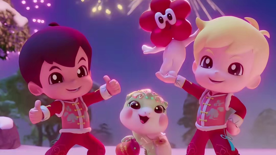 这么萌就算了，还有好几个真是福气加倍