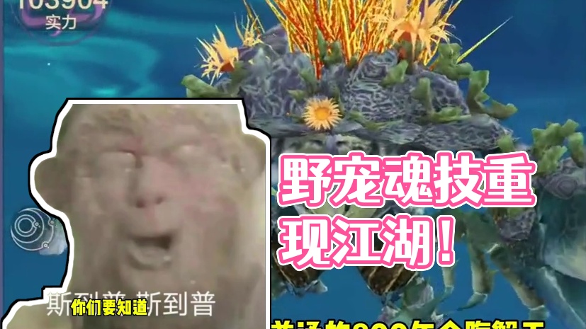 难道这就是野宠该有的魅力，有了魂技的出现，让好多野宠重出江湖 #妄想山海 #魂技 #山海经 #游戏日