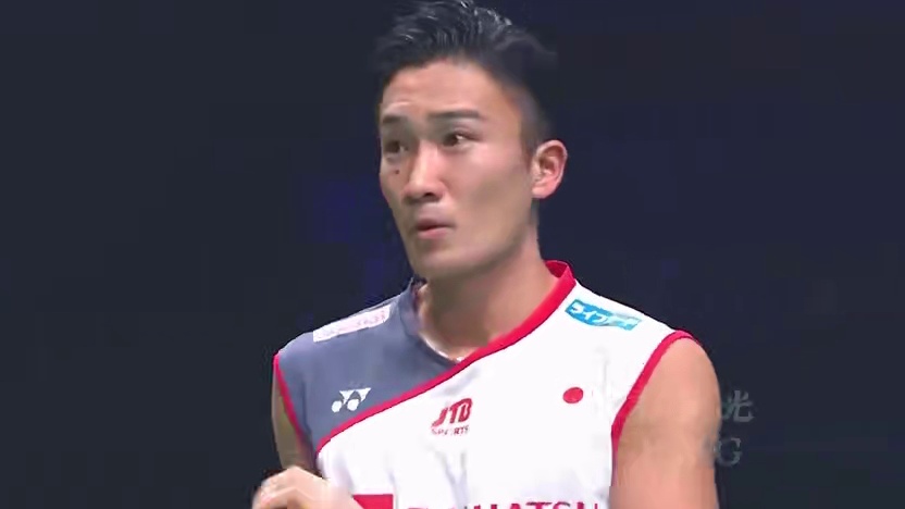 一剪到底｜2018年法国公开赛男单半决赛谌龙vs桃田贤斗， 面对巅峰桃田龙哥火力全开，直接打的桃田单