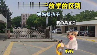媽媽接孩子放學(xué)VS爸爸接孩子放學(xué) #搞笑 #內(nèi)容過于真實(shí) #父母接孩子放學(xué) #媽媽接孩子vs爸爸接孩