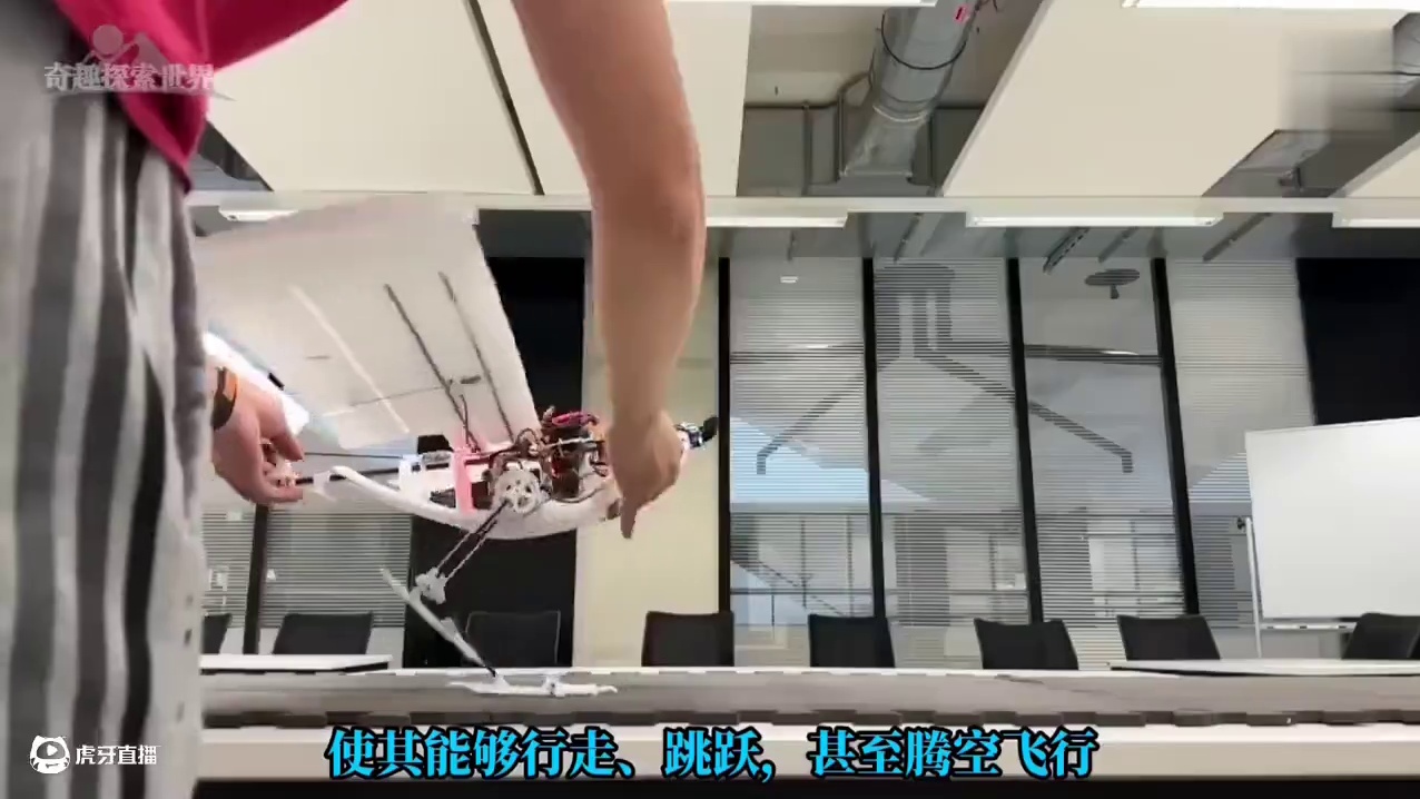 乌鸦附体！这架仿真无人机长出真鸟腿，蹦跳起飞惊呆科学家 #无人机 #RAVEN #飞行器 一款受鸟类