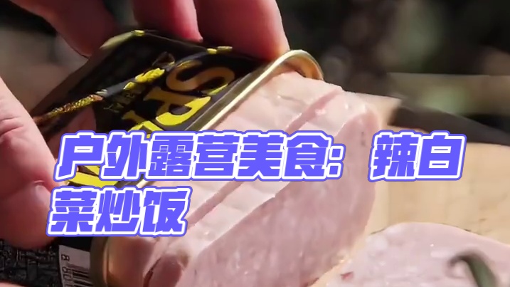 户外辣白菜炒饭 #露营报告 #露营美食报告