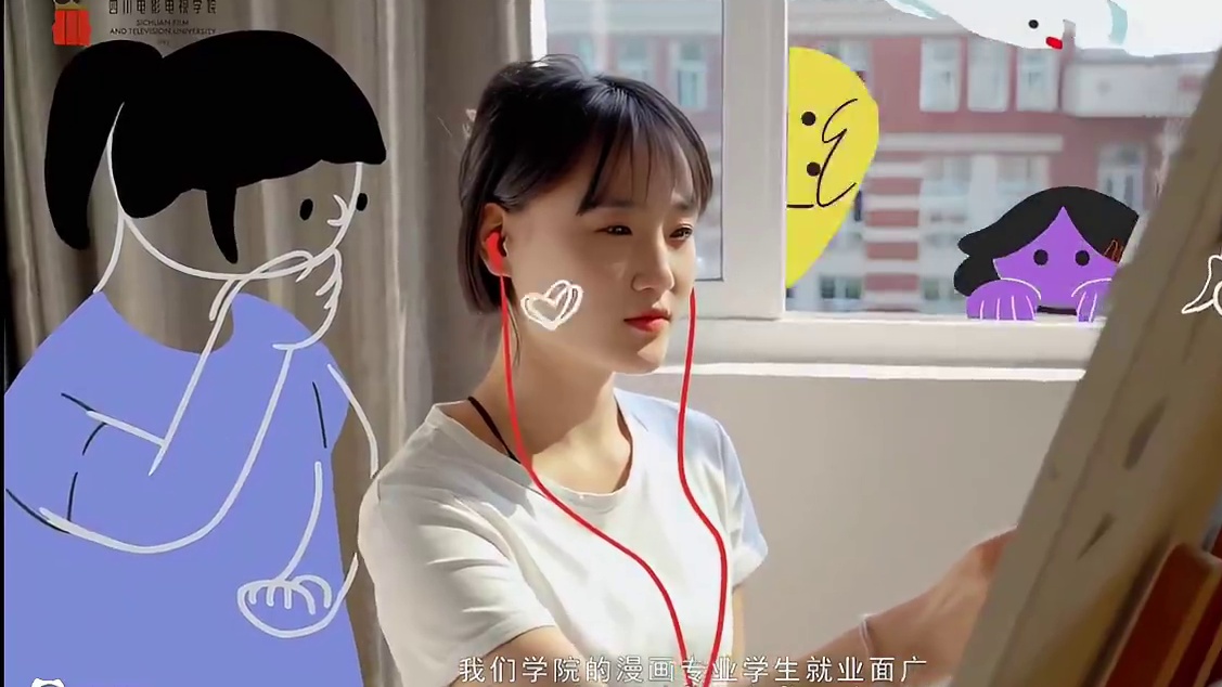 设计遇上AI、美术邂逅次元！ 大美术×新设计×跨媒介！ 设计与美术学院带你破圈入行！第3集（共4集）