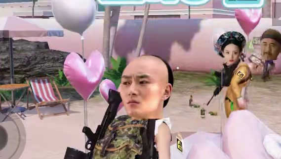 按照这个打卡方式，海豚岛要变成影视基地了？！ #我在海岛拍mv #和平精英夏日焕新#和平海岛进入ne