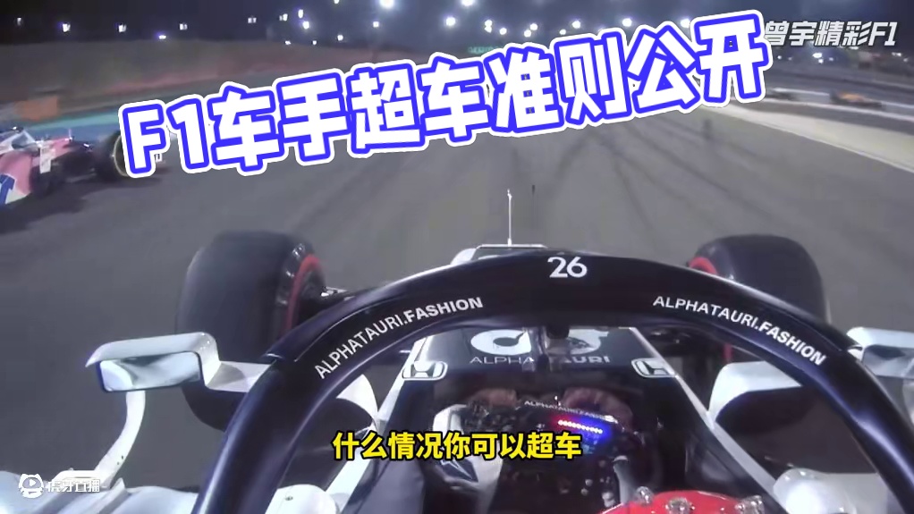 官方下场指导！F1车手在赛道应该如何正确超车？ #F1 #f1赛车 #赛车 #体育 #超车