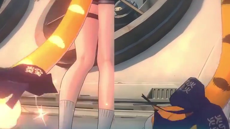 专武给师姐带来的视觉效果#绝区零 #绝区零创作激励计划 #绝区零橘福福