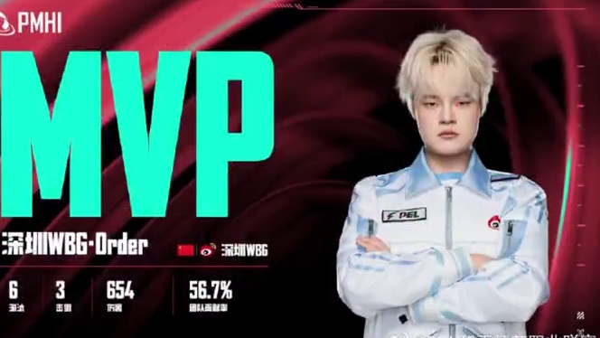 WBG满编进入决赛圈，BTR拼尽全力无法战胜，恭喜WBG强势吃鸡。感觉有了令的补强，suk这次可以打