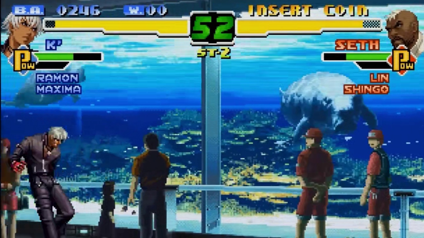 拳皇系列隐藏极深的系统！自己挨打还可以喊出队友支援？