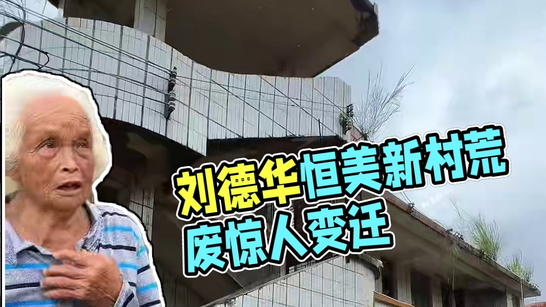 1997年刘德华在清远阳山捐建恒美新村，曾经千人村庄，如今却是杂草丛生！#旅行推荐官 #老房子的回忆