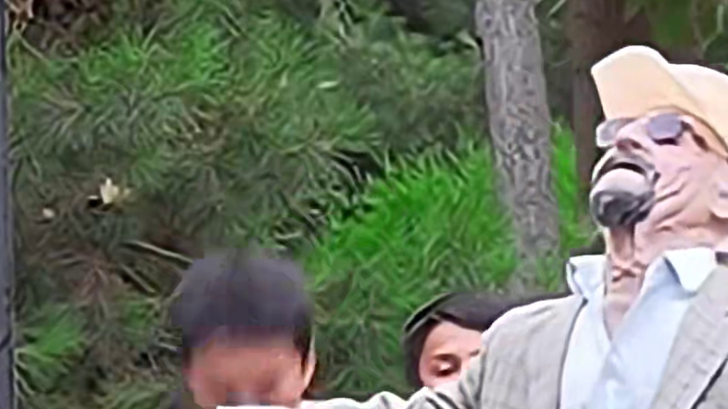 20kg拐杖 扮猪吃虎整蛊路人 #20kg拐杖 #扮猪吃虎 #整蛊路人