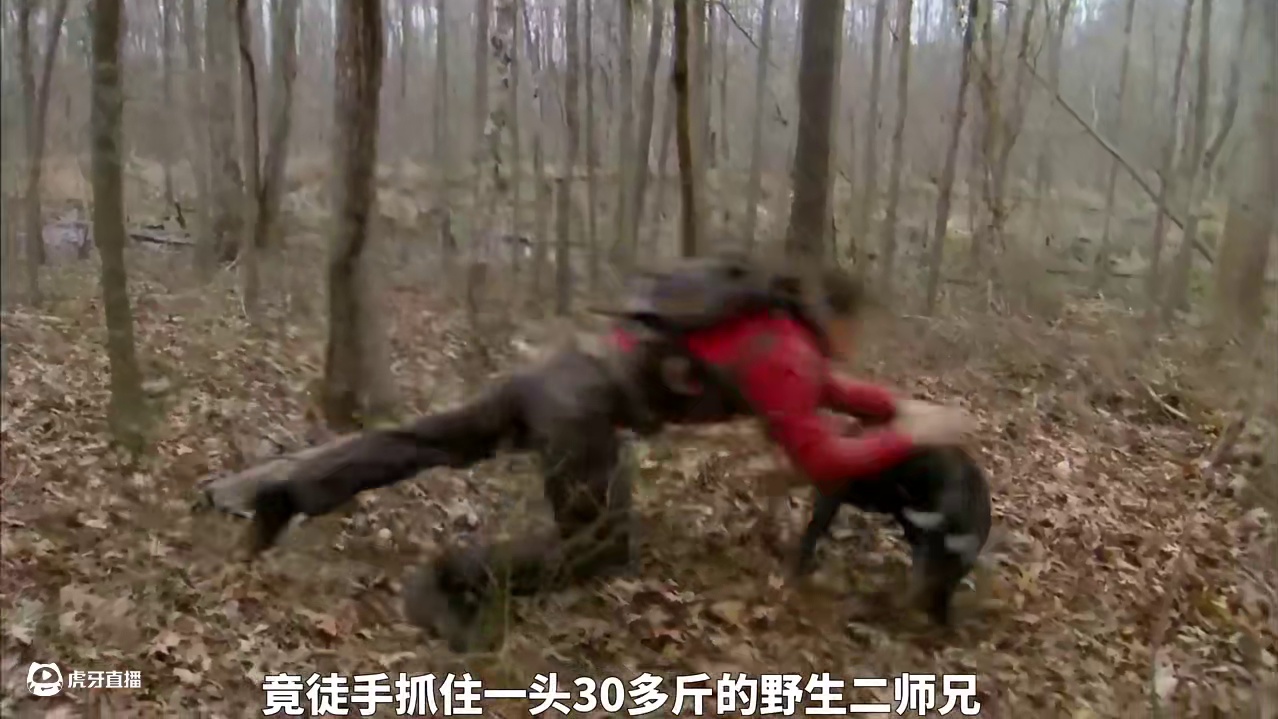 贝爷阿拉巴马州荒野求生，捕获凶猛野猪，实现蛋白质自由 ！(1)