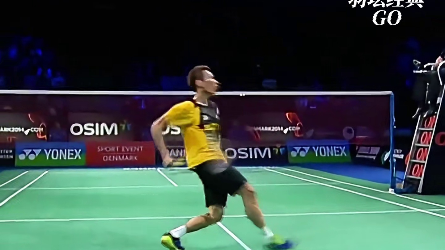 李宗伟十佳球  极限进攻的转身击球