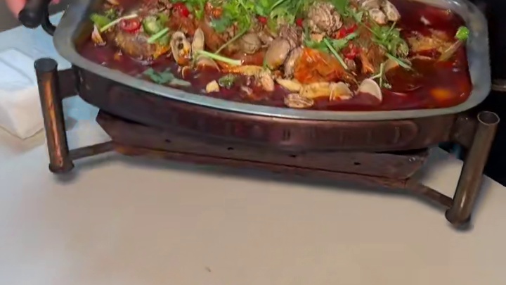 河东路上开了多年的河东大院68居然有这么一桌！在附近想吃夜宵的真的可以直接冲#夜宵吃什么 #杭州探店