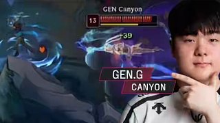 學(xué)吧，這就是Canyon的馬氏三角殺 #GEN戰(zhàn)勝G2  #2025MSI