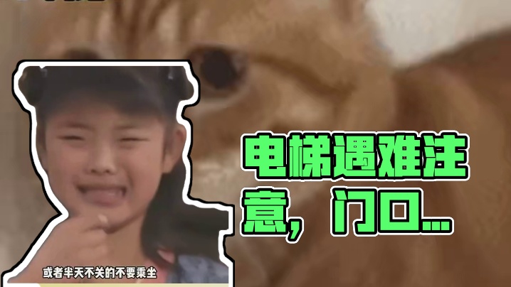 永远用不上的电梯注意事项