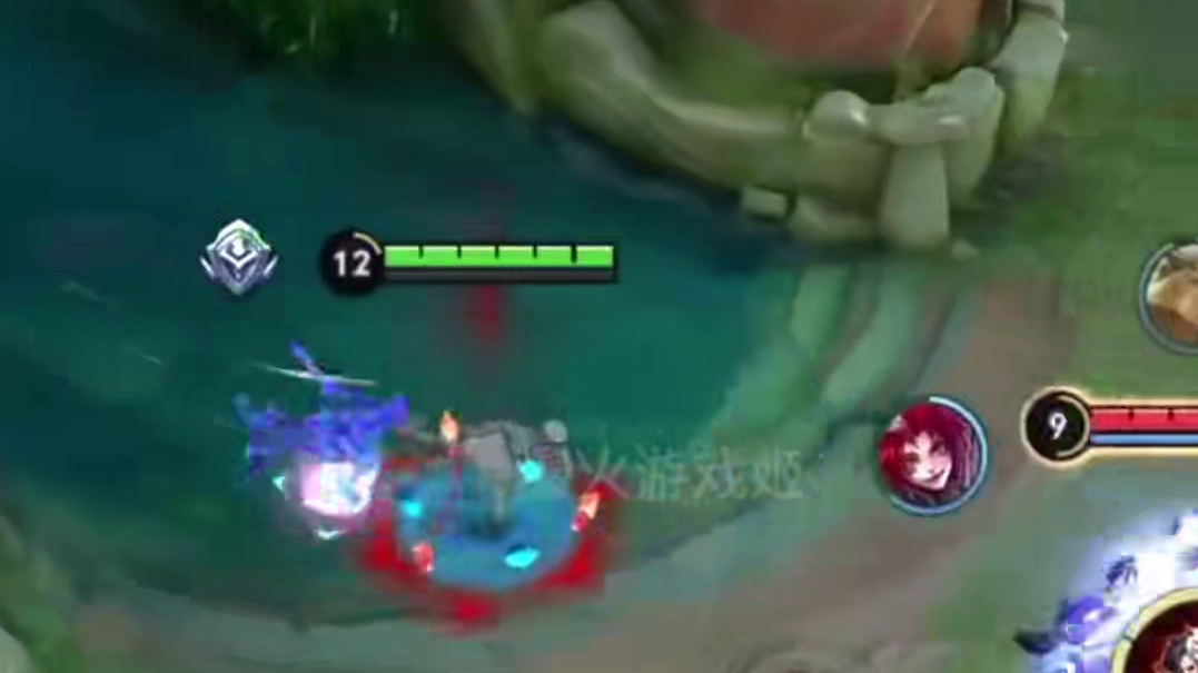 对面：b包点进了一个阿珂！#游戏  #无畏契约  #王者荣耀  #捷风