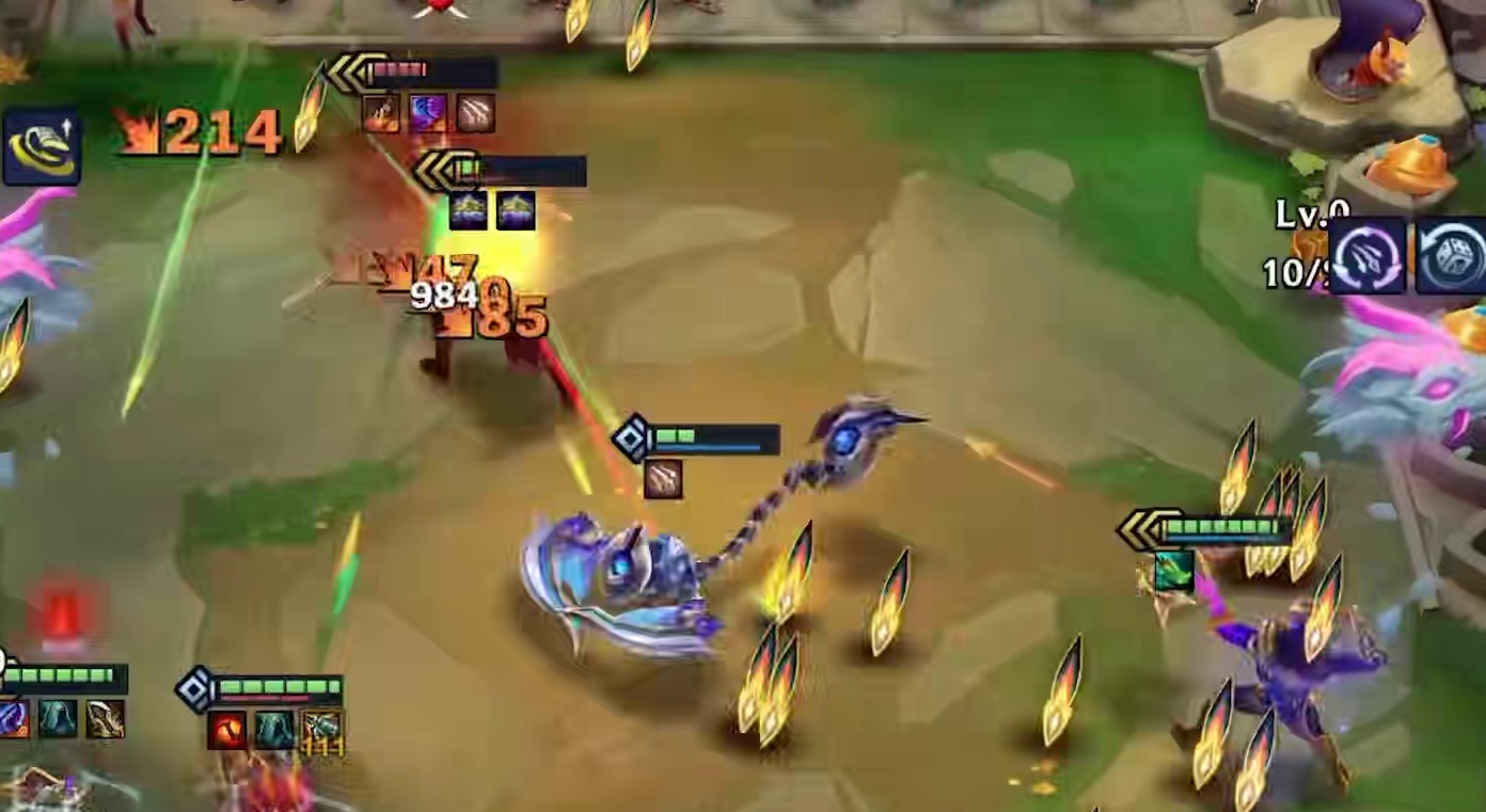 越过前排瞬秒后排，版本强势T0上分鱼骨老鼠。 #我在金铲铲当龙王 #金铲铲新版本上分阵容 #金铲铲巨