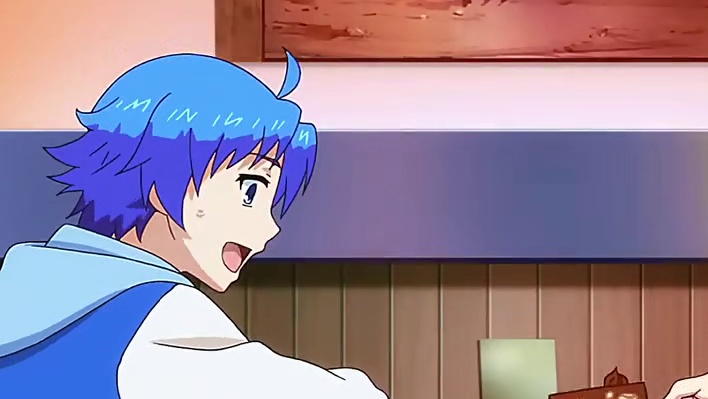 不管问题是什么，小绿给出的答案只有“我喜欢你” #小绿和小蓝 #动漫 #绿蓝