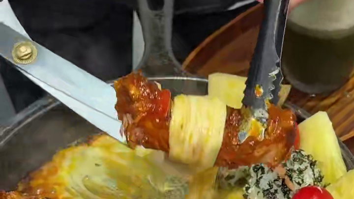 能在义乌都有一席之地的韩料！蝉联杭州南京热门榜！喜欢吃韩料的趁着五周年上新真的可以来尝尝#氛围感餐 