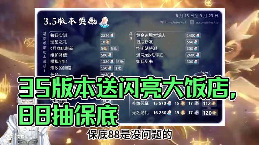 3.5就88抽？活动两个，送什么？ #手游 #二次元 #游戏日常