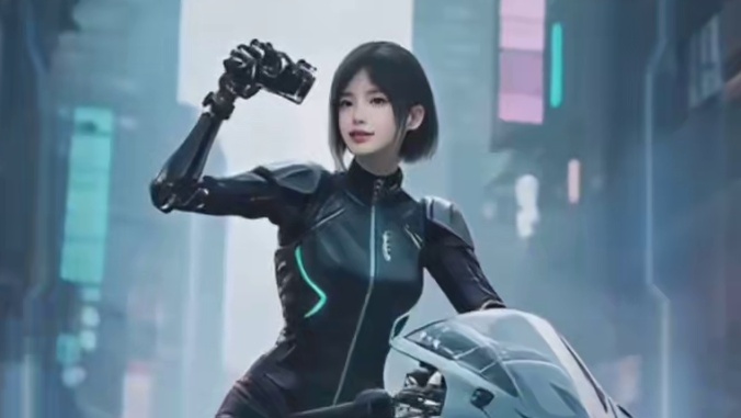 这么酷炫的机械风变装，必须拍起来呀