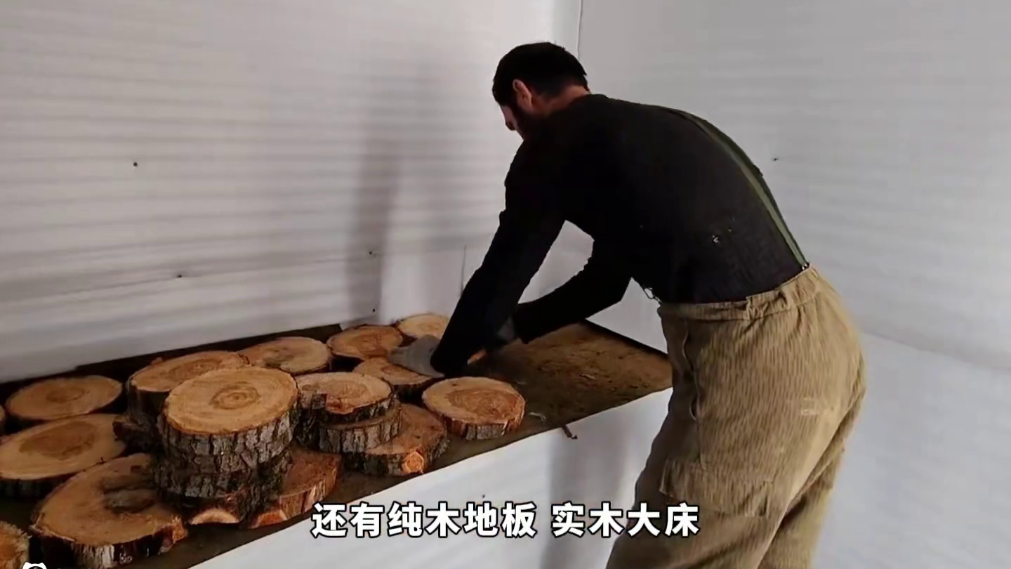 谁能拒绝睡觉的时候看一集解压的野外建造呢！ #野外建造 #荒野生存 #解压 #助眠