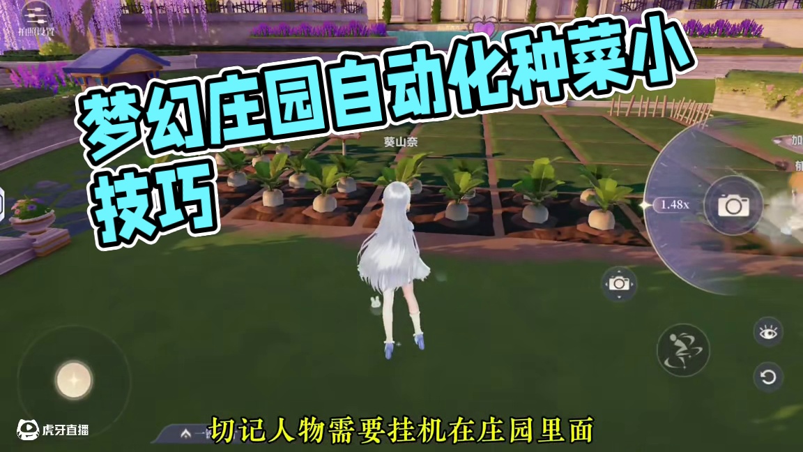 在庄园挂机即可实现种菜浇水收获自动化服务 #qq飞车手游 #QQ飞车手游梦幻庄园 #QQ飞车手游公测