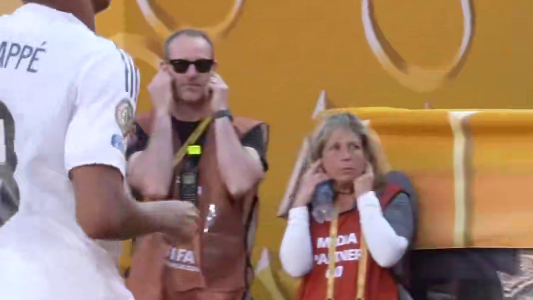 沉浸式体验姆巴佩侧勾破门#足球