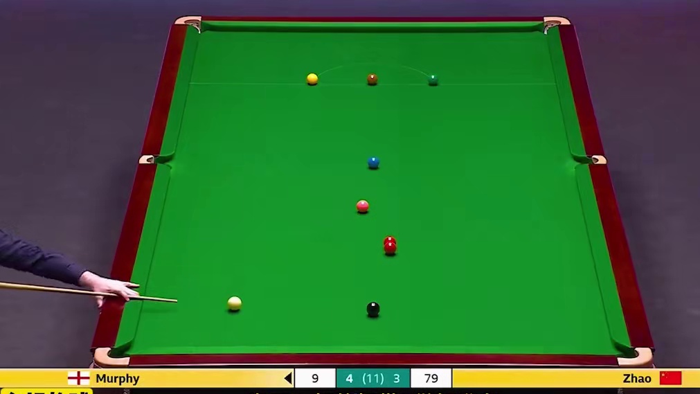 被超20分还上台搞心态，赵心童变态斯诺秒打脸，墨菲：我服了(1)