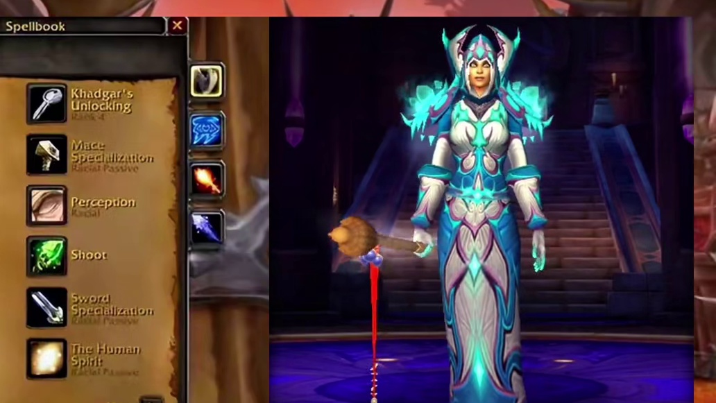 魔兽世界：60年代各职业鲜为人知的细节，最初版本中的独特设计 #魔兽世界 #我们比你们多一个世界 #