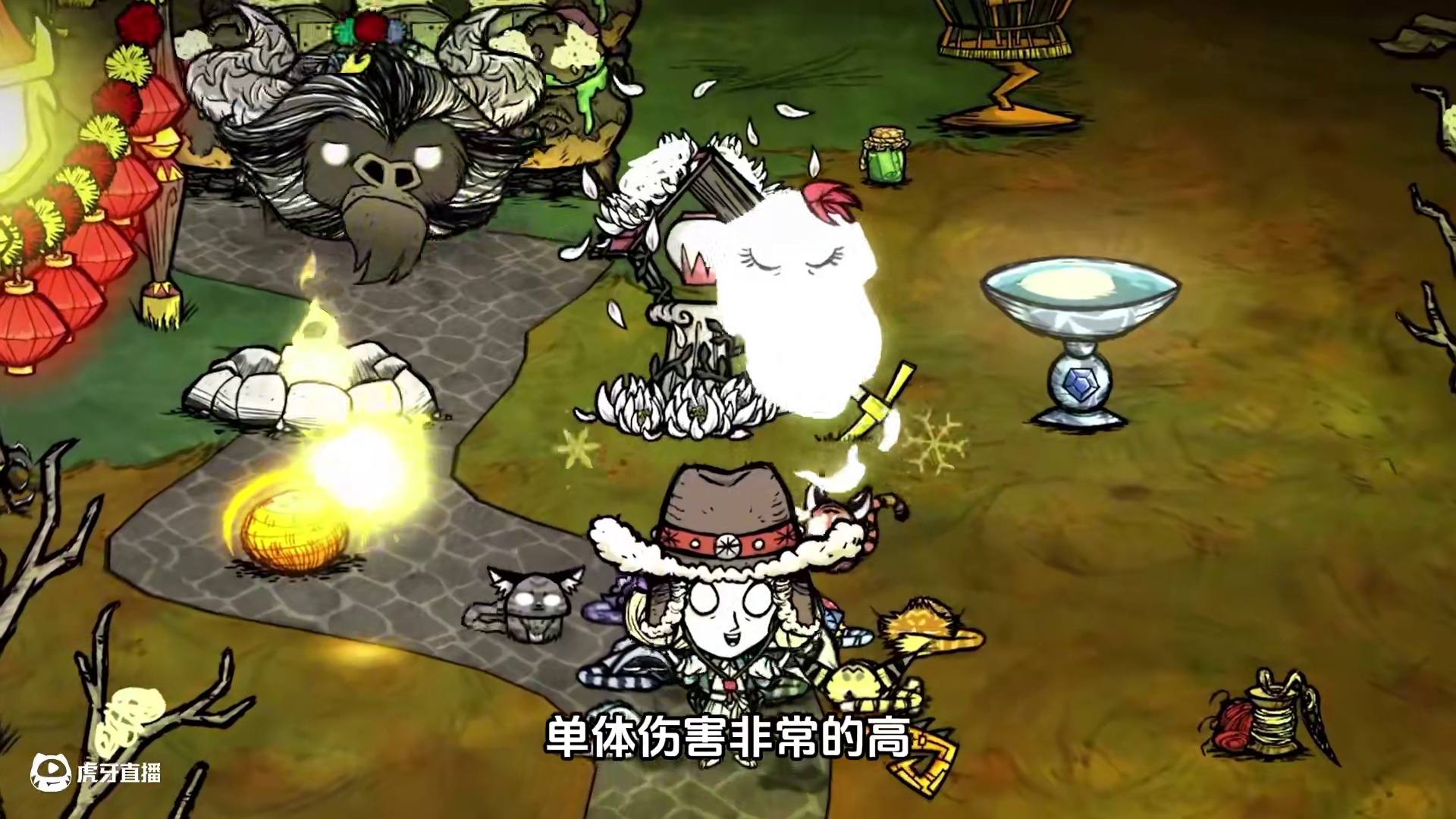 饥荒联机温蒂：阿比盖尔打克劳斯还是太简单 #饥荒