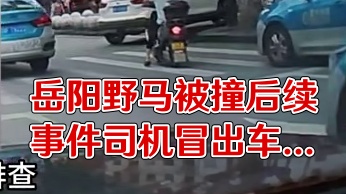 岳阳野马，被撞后续！ #岳阳 #岳阳同城 #极品飞车集结 #极品飞车集结1周年