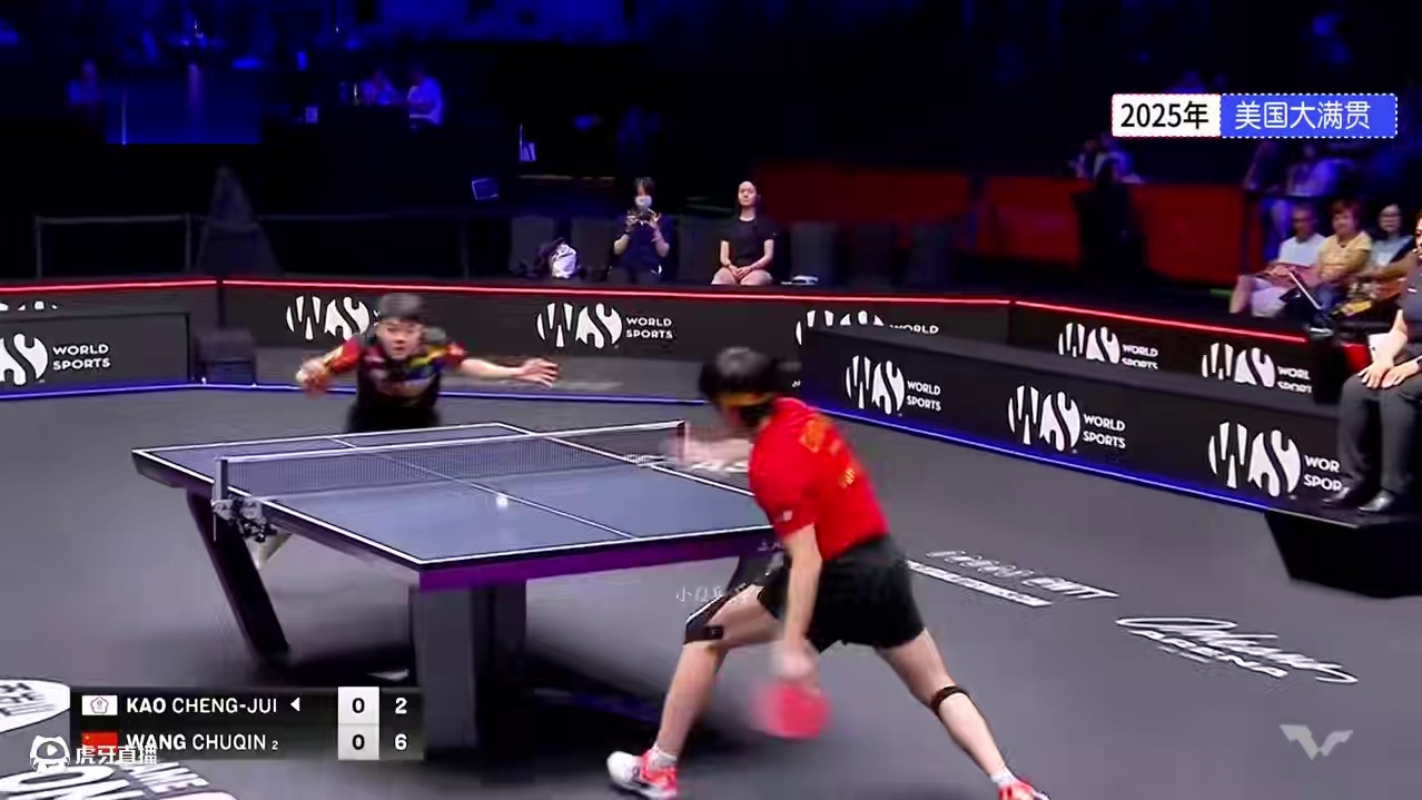 王楚钦VS高承睿（2025WTT美国大满贯）