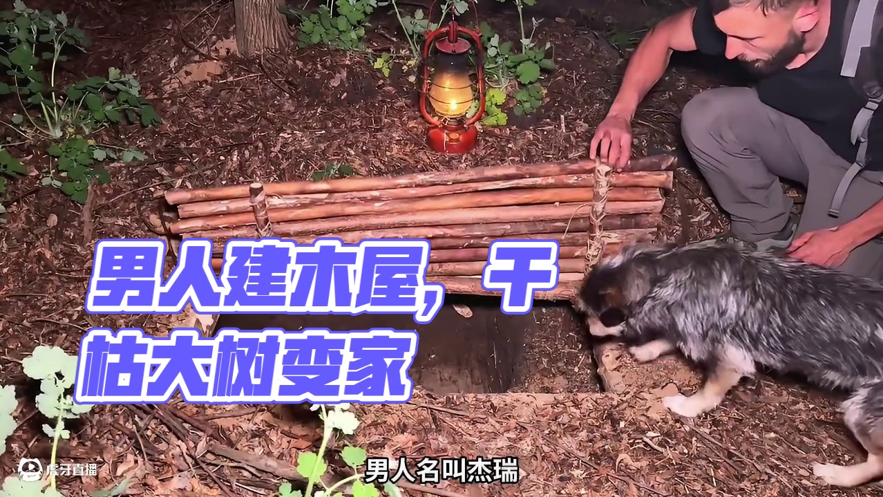 第1集：谁能想到一棵干枯的大树，被男人建造成舒适的小屋