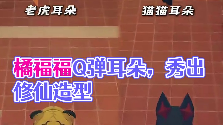 还得是橘福福的耳朵Q弹啊！ #绝区零 #绝区零创作激励计划 #绝区零橘福福 #绝区零周年二创大赏