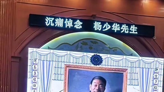 为何汪洋在杨少华悼念会上突然情绪失控？跪地哭喊让人泪目，两句话道破老爷子一生悲凉 #汪洋  #杨少华