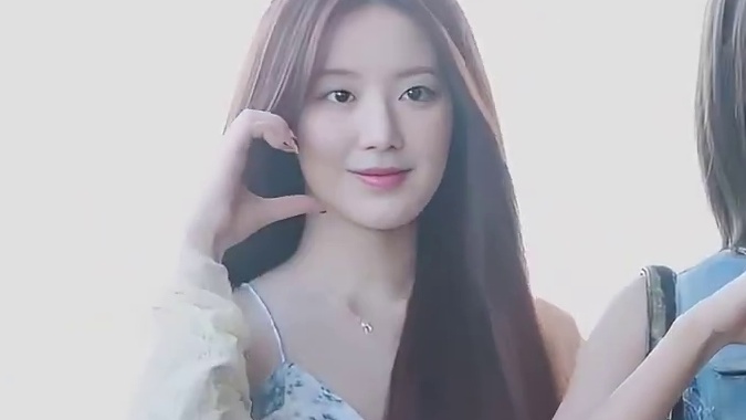 gidle机场路透，还得是门面叶舒华！