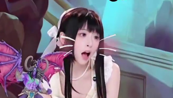 前方高萌，小心循环播放 这样的可爱狗狗（划掉）兔娘，哪里下单！3，2，1！上链接！！！！#炉石传说 